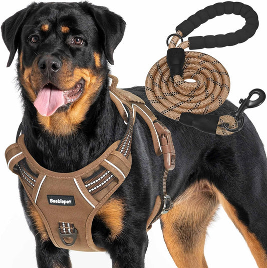 Heavy Duty Tactical Dog Harness for Large Dogs
