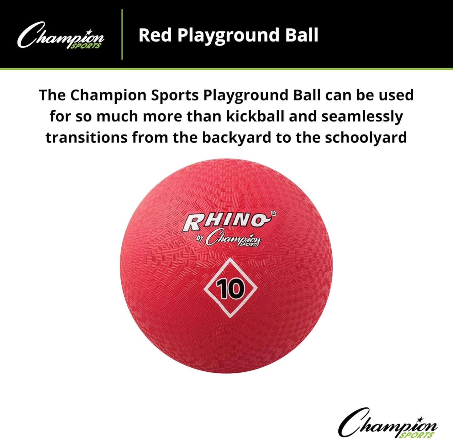 Champion Sports Playground Ball