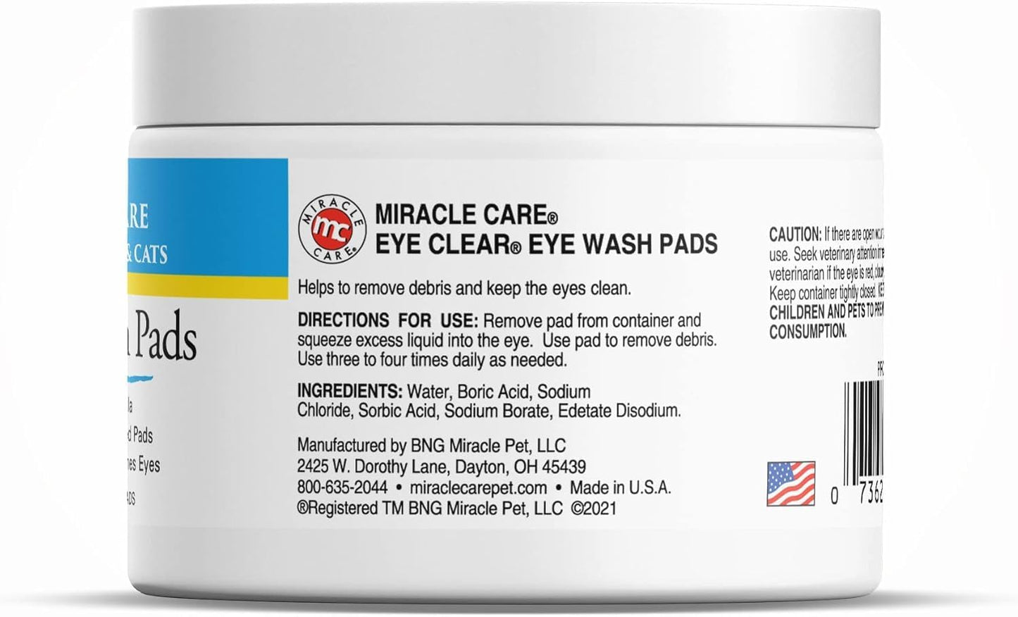 Miracle Care Eye Wash Pads