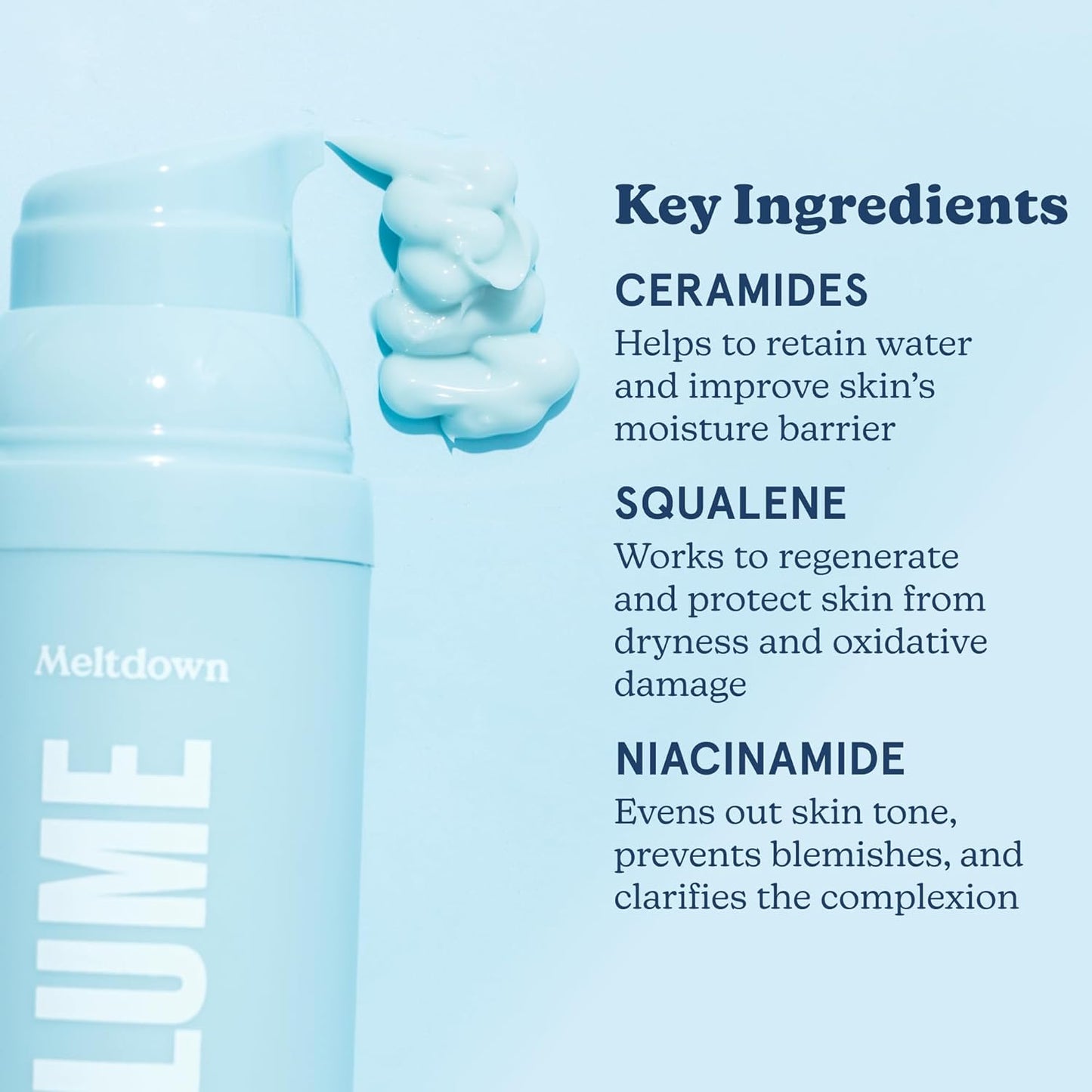 Blume Meltdown Gel Face Moisturizer for Acne Prone Skin 