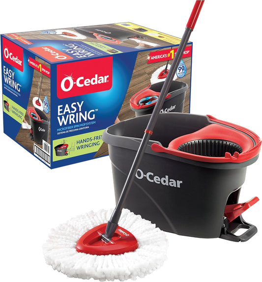 O-Cedar Easywring Microfiber Spin Mop