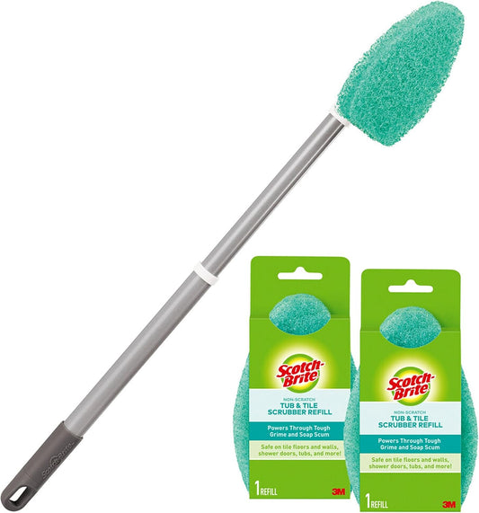 Scotch-Brite Extendable Tub & Tile Scrubber Kit