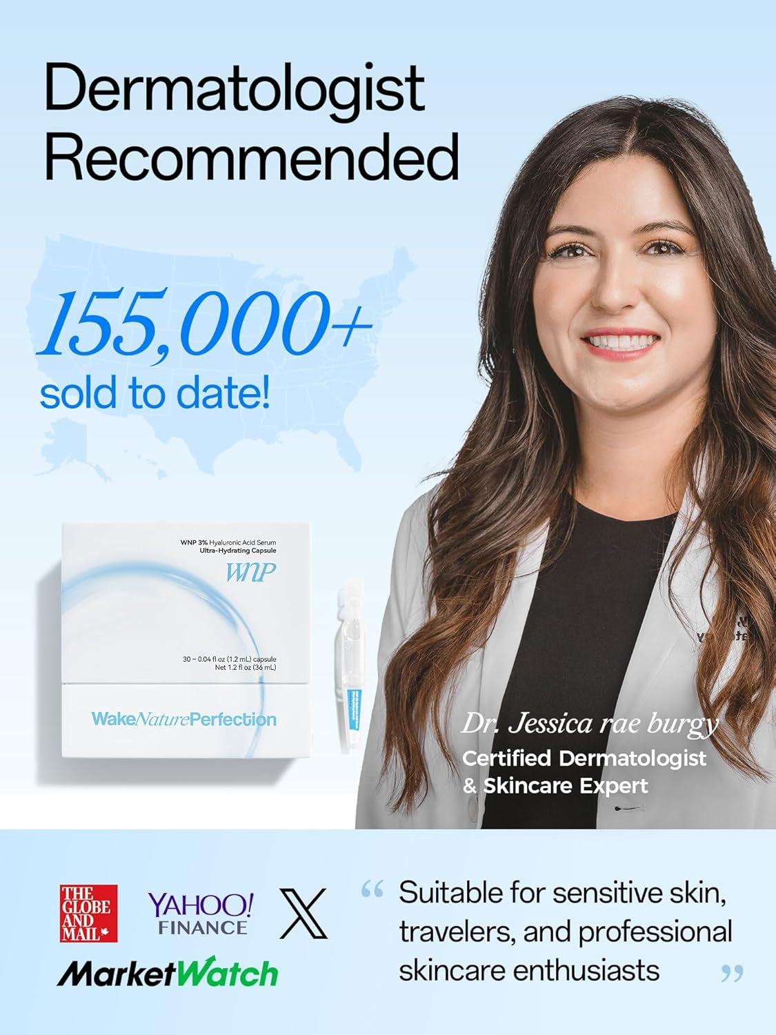 WNP Hyaluronic Acid Serum 3% for Fac