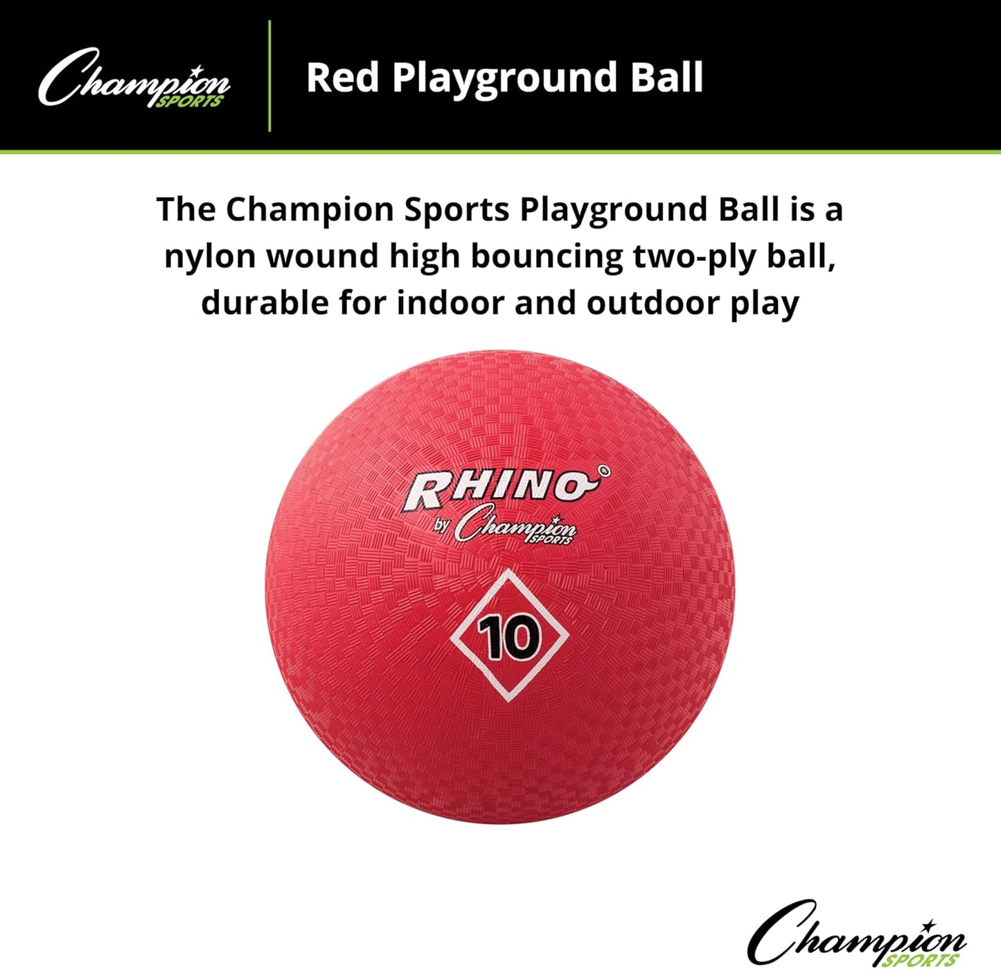 Champion Sports Playground Ball