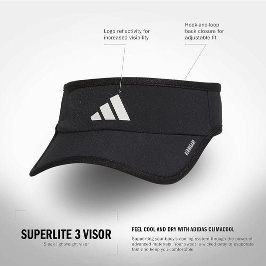 Adidas Women'S Superlite Visor – Lightweight Athletic Sport Hat for Workouts