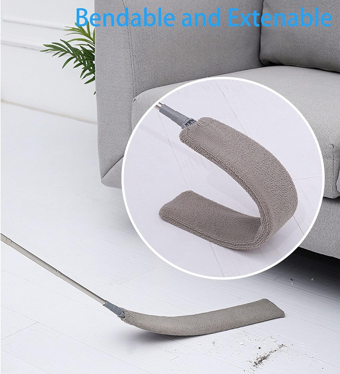 Upgraded under Appliance Cleaning Gadgets, Microfiber Gap Duster