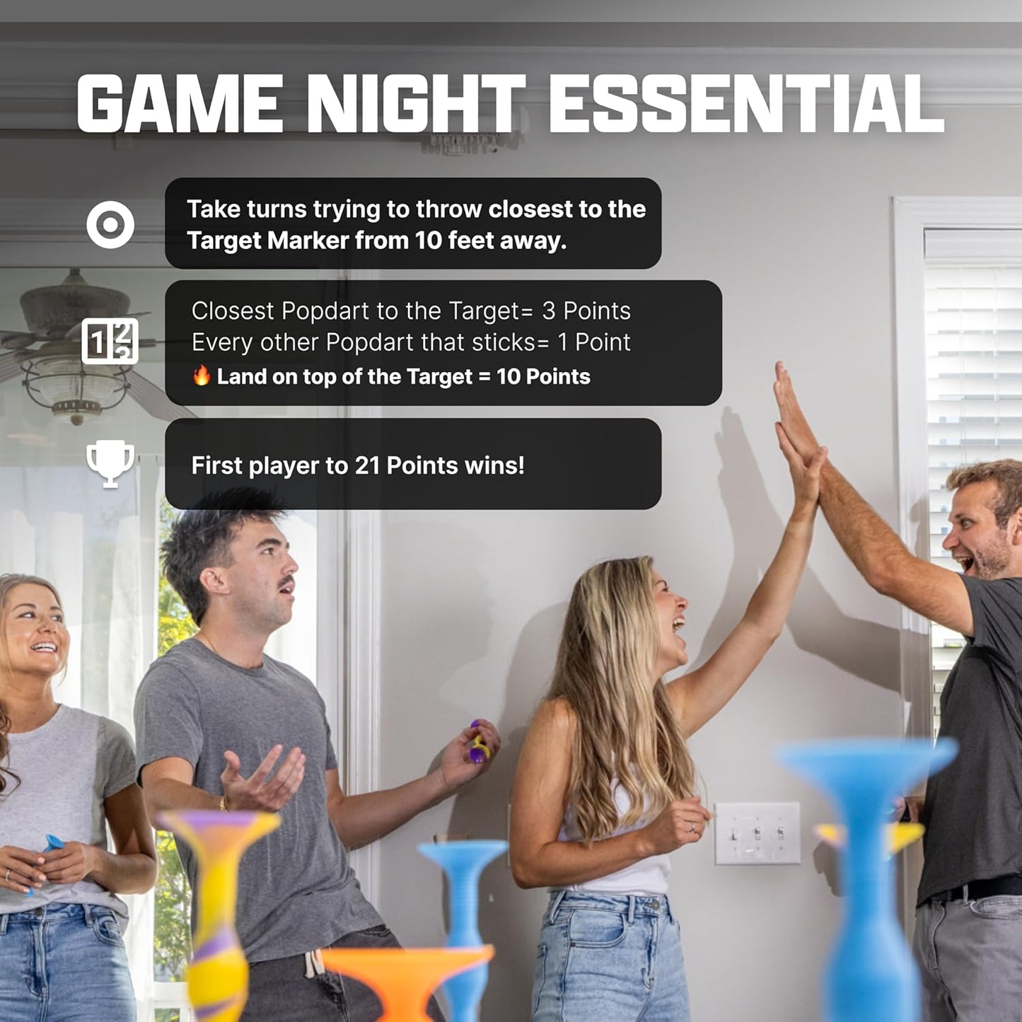 Popdarts PRO Pack Game Set (Fire & Ice)