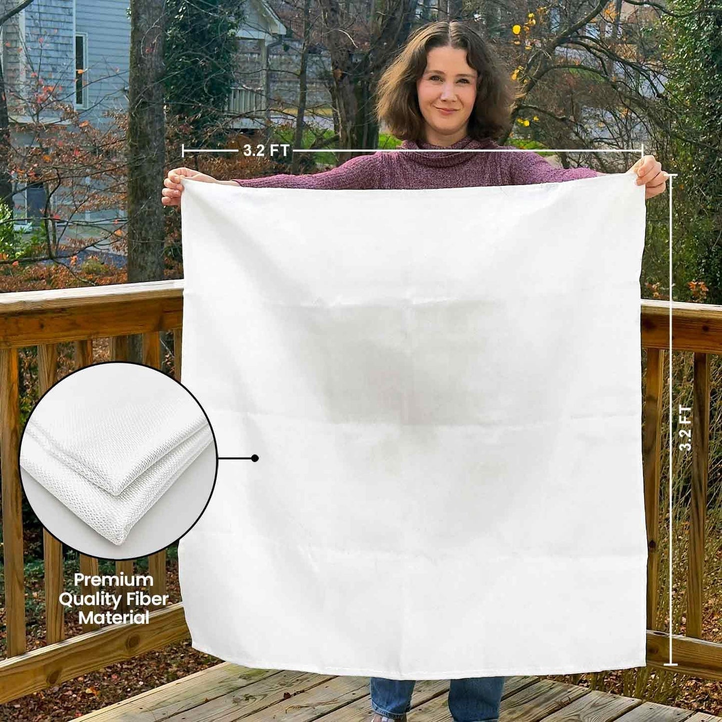 Prepared Hero Emergency Fire Blanket - 2 Pack