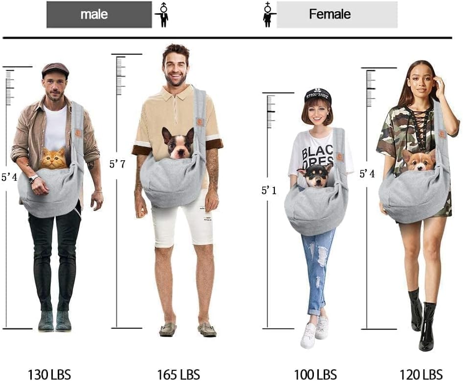 Tomkas Small Dog Sling Carrier