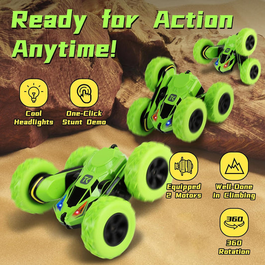 Threeking RC Stunt Cars Remote Control Car
