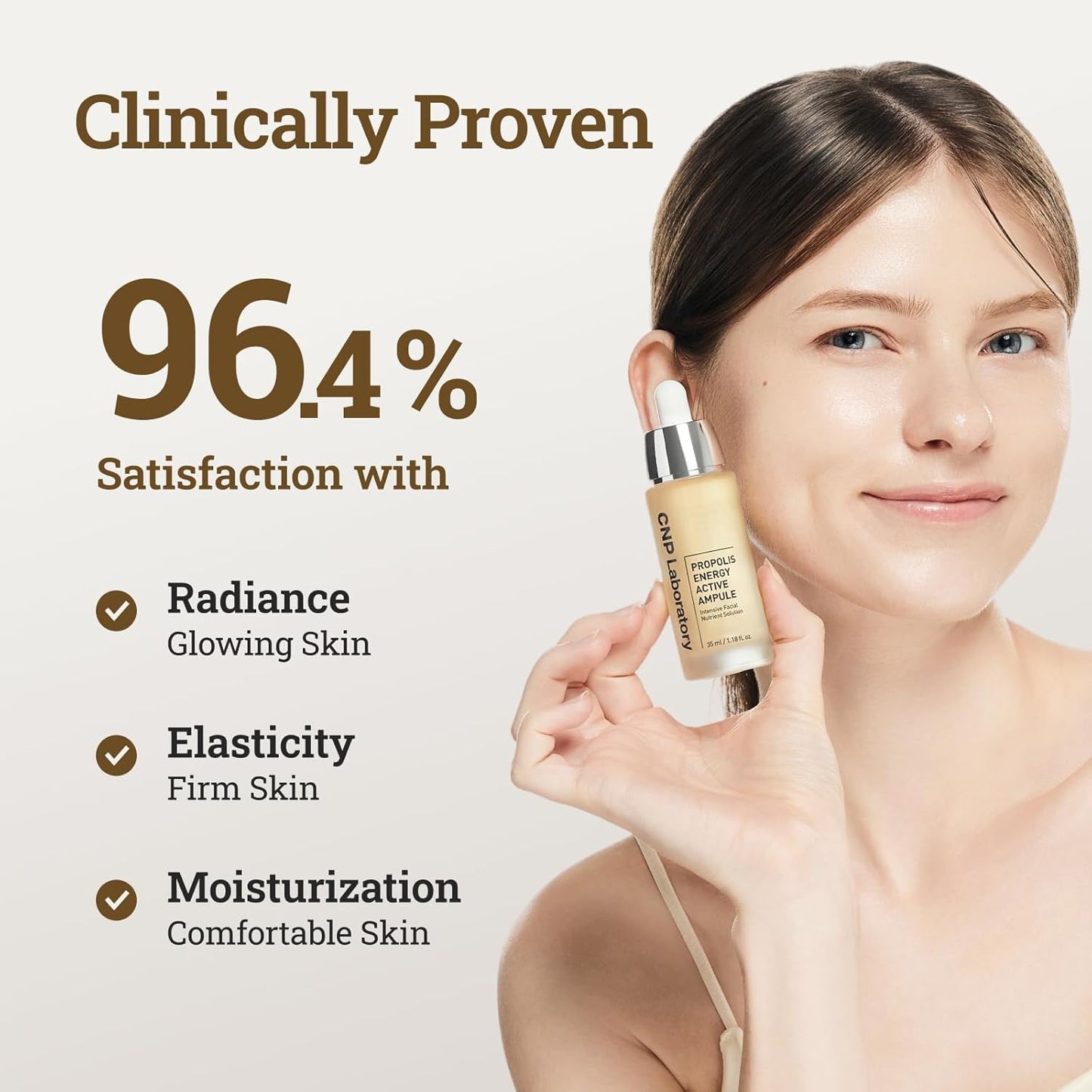 CNP Honey Glow Serum - Hyaluronic Acid & Propolis for Hydrating