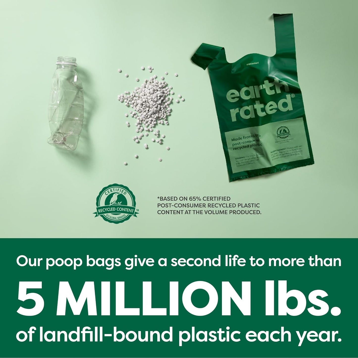 Earth Rated Dog Poop Bags with Handles