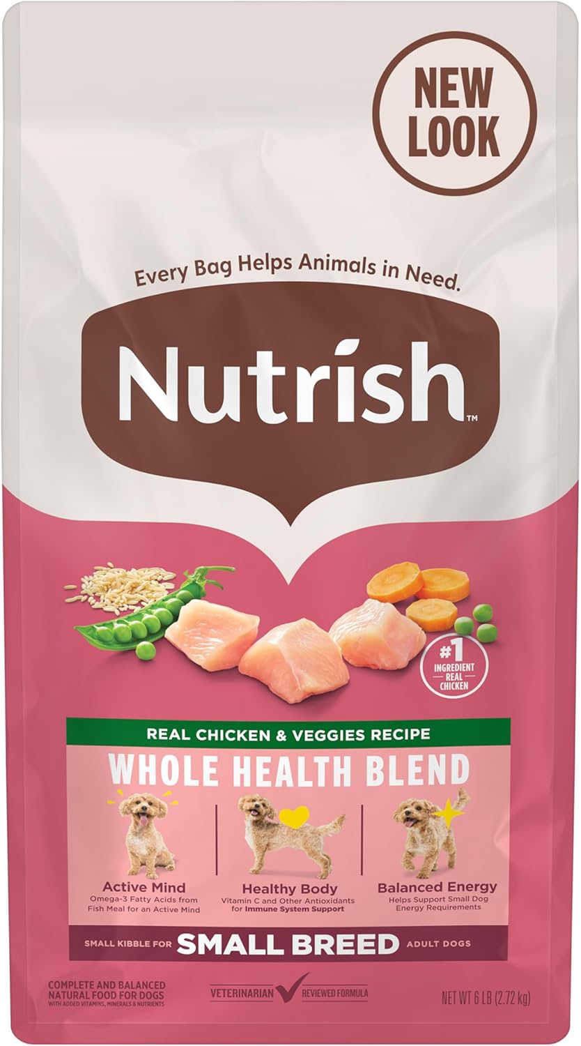 Nutrish Little Bites Small Breed Premium Natural Dry Dog Food