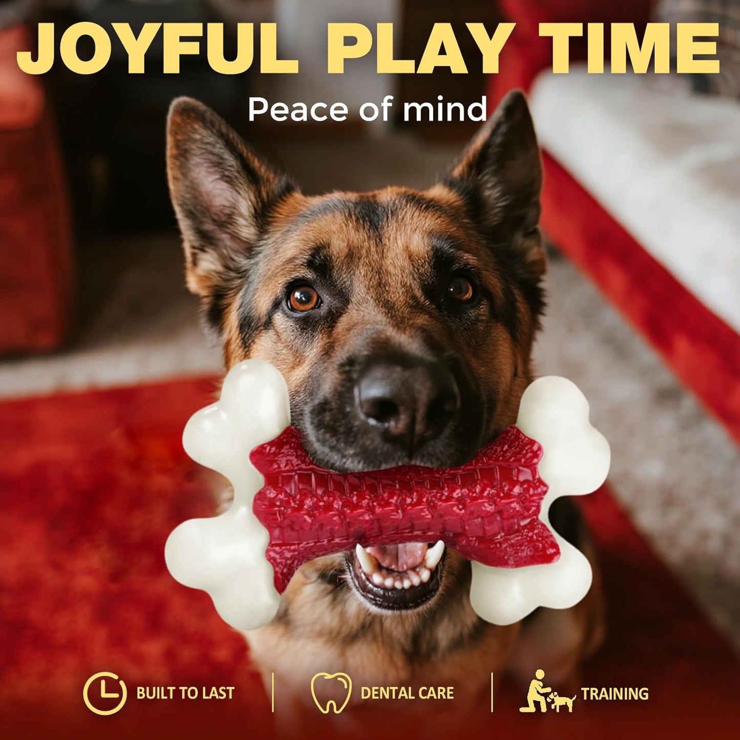 Tough Dog Toys, Toys for Aggressive Chewers Large Breed