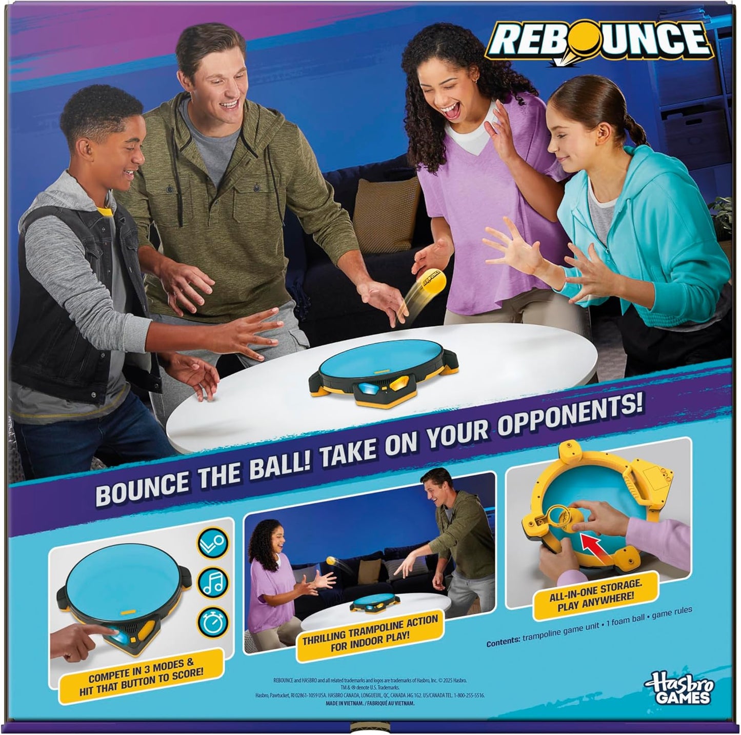 Hasbro Games Rebounce Game | Indoor and Outdoor Electronic Action Game
