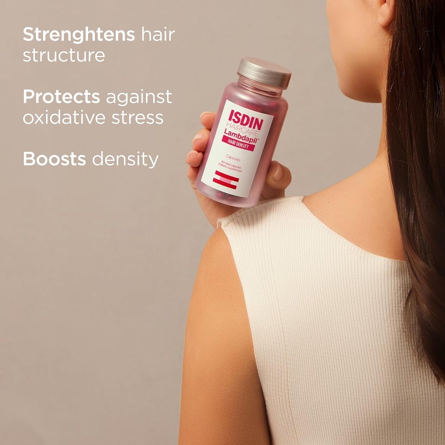 Lambdapil Hair Density Capsules: Hair Thickening Vitamin Capsules for Thinning Hair