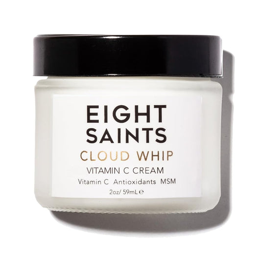 Eight Saints Skincare Cloud Whip Vitamin C Face Moisturizer Day Cream, Natural and Organic Face Cream for Women, anti Aging Cream for Face to Reduce Fine Lines and Wrinkles, 2 Ounces
