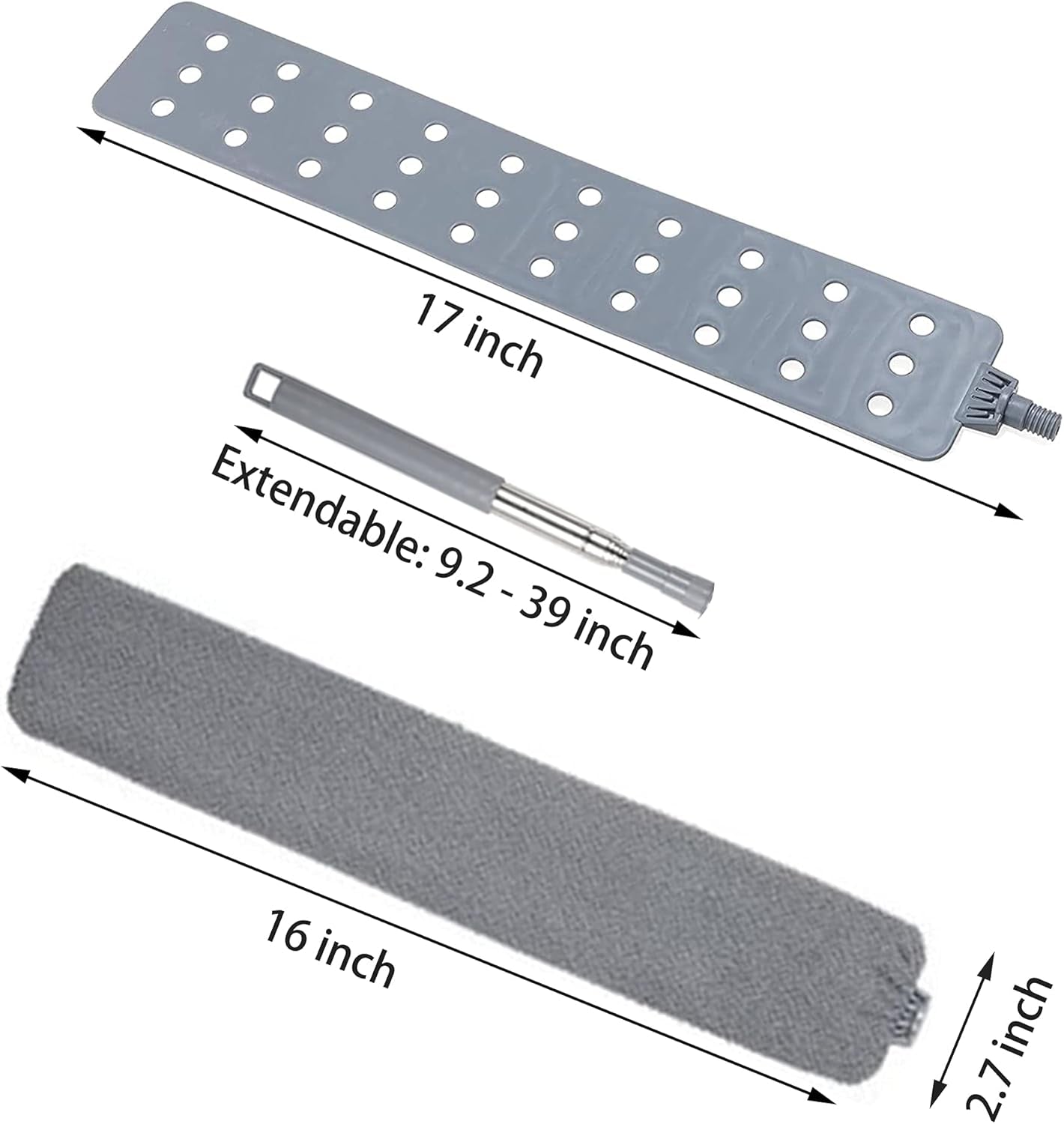 Upgraded under Appliance Cleaning Gadgets, Microfiber Gap Duster