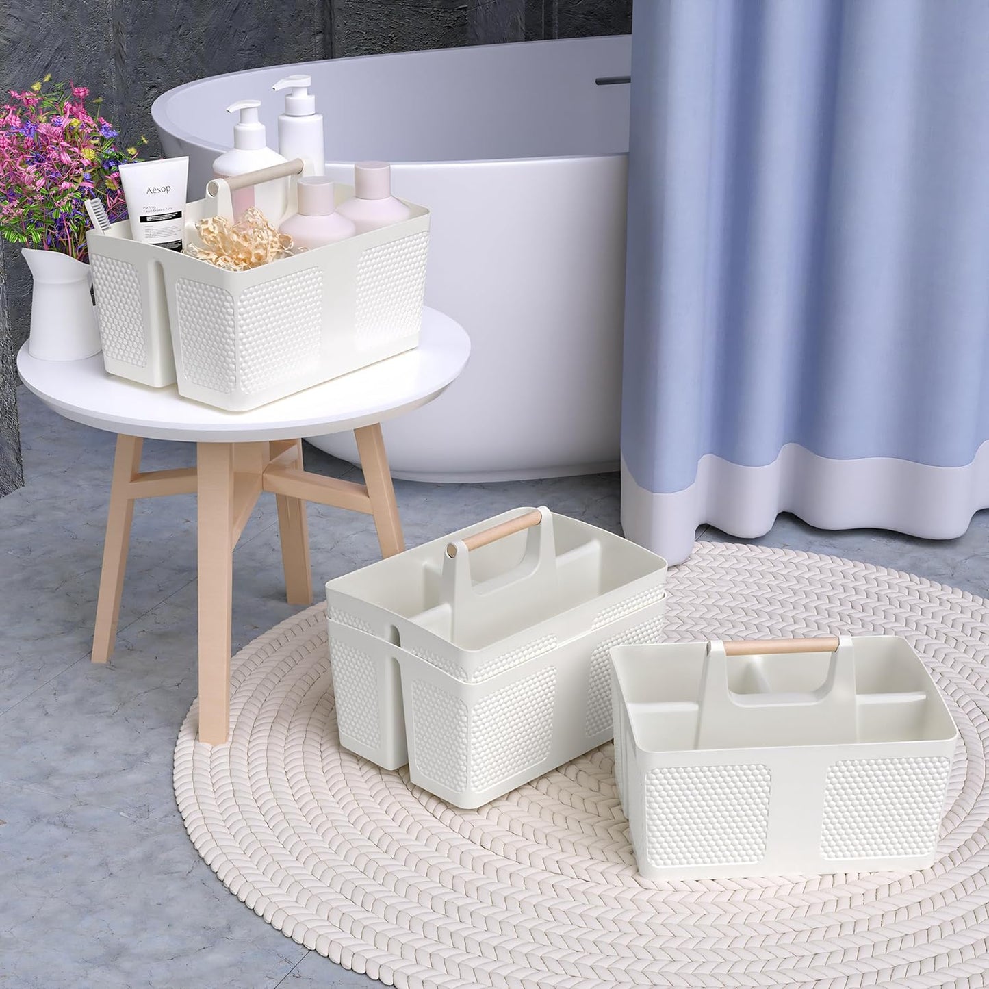 Shower Caddy Portable and Cleaning Caddy Organizer 