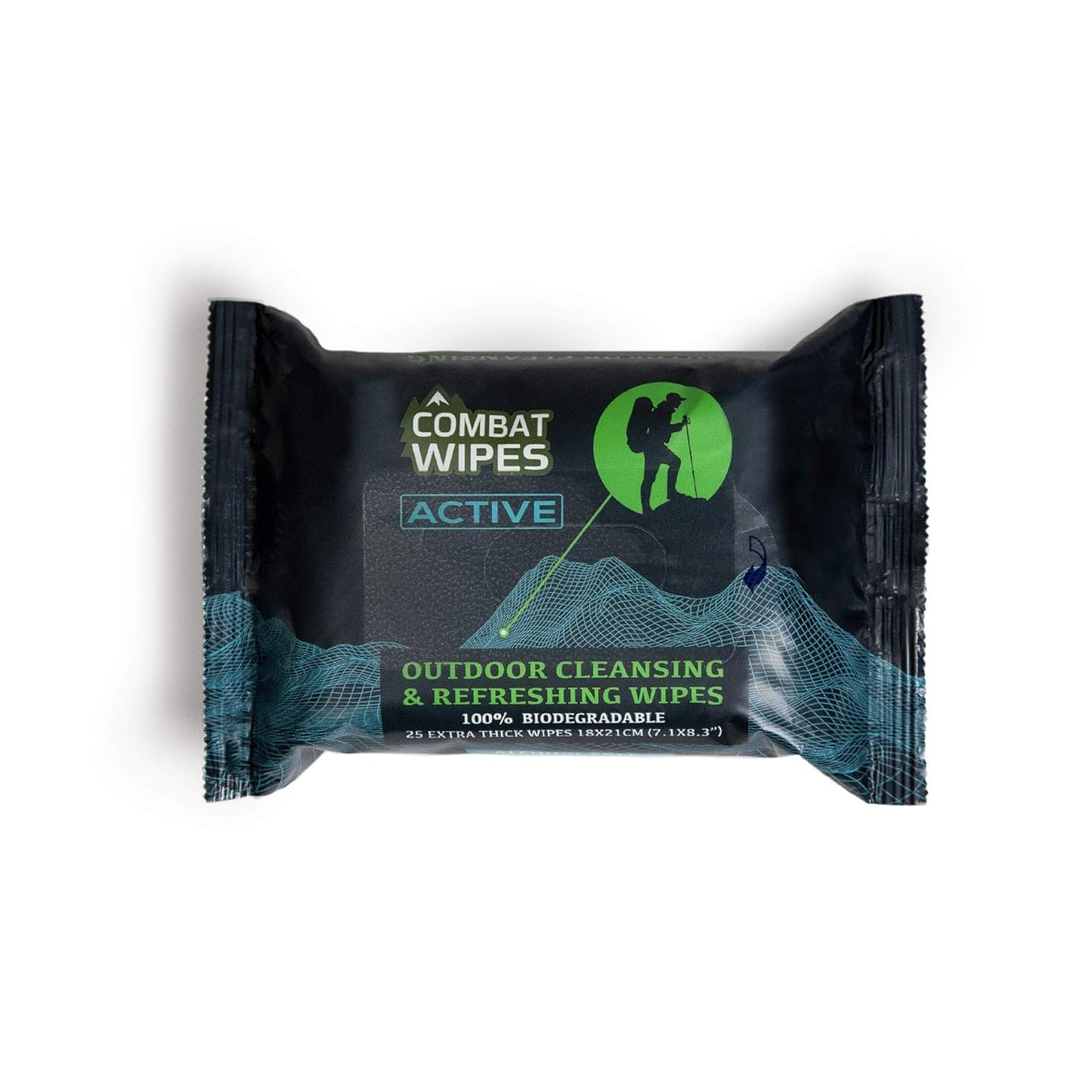 Combat Wipes ACTIVE Outdoor Wet Wipes