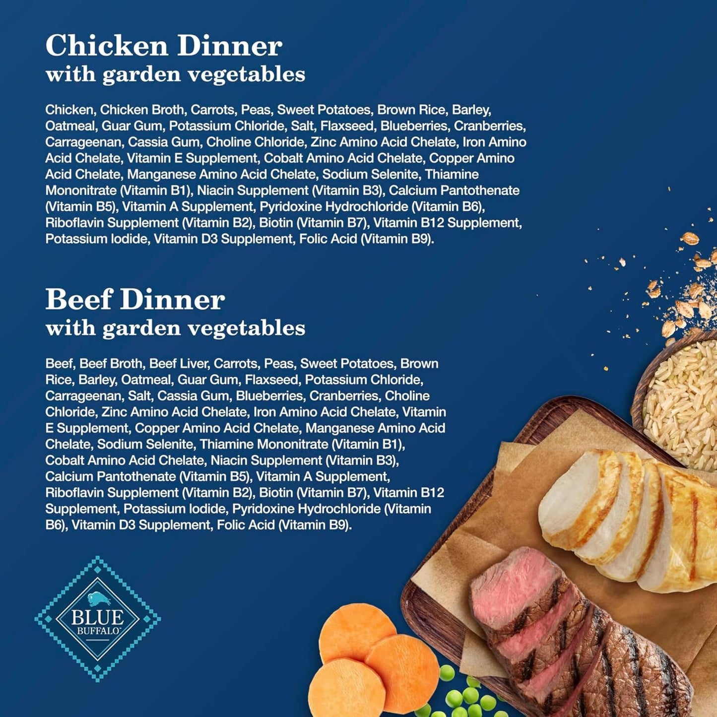 Blue Buffalo Homestyle Recipe Adult Wet Dog Food