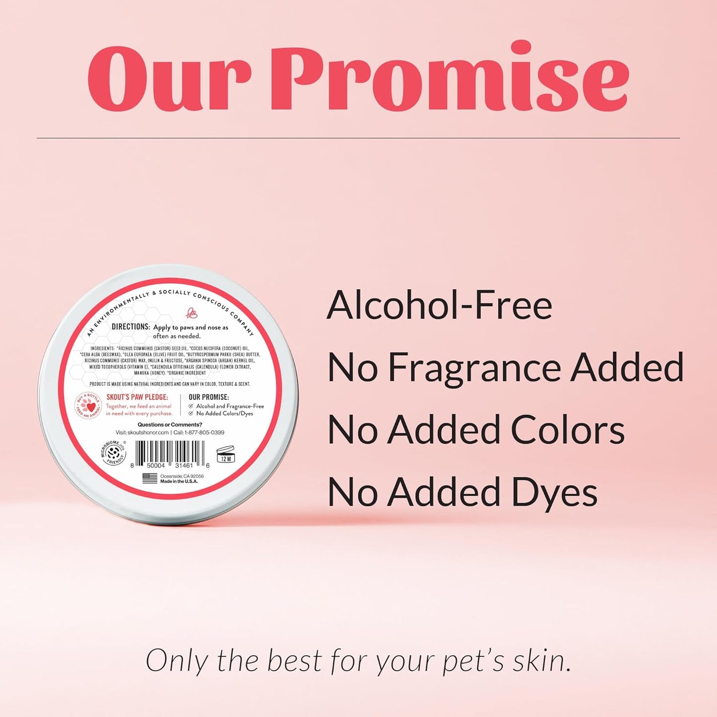SKOUT'S HONOR Prebiotic Pet Balm