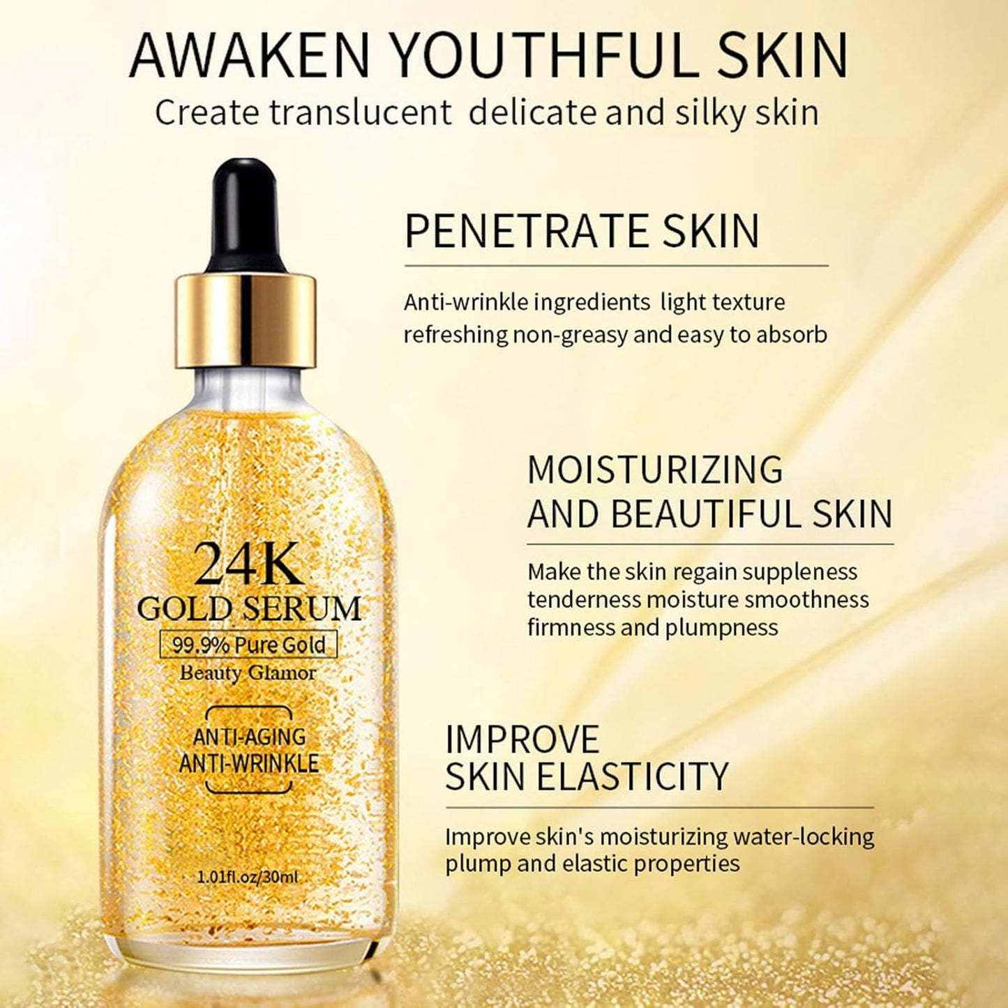 24K Gold Serum for Face