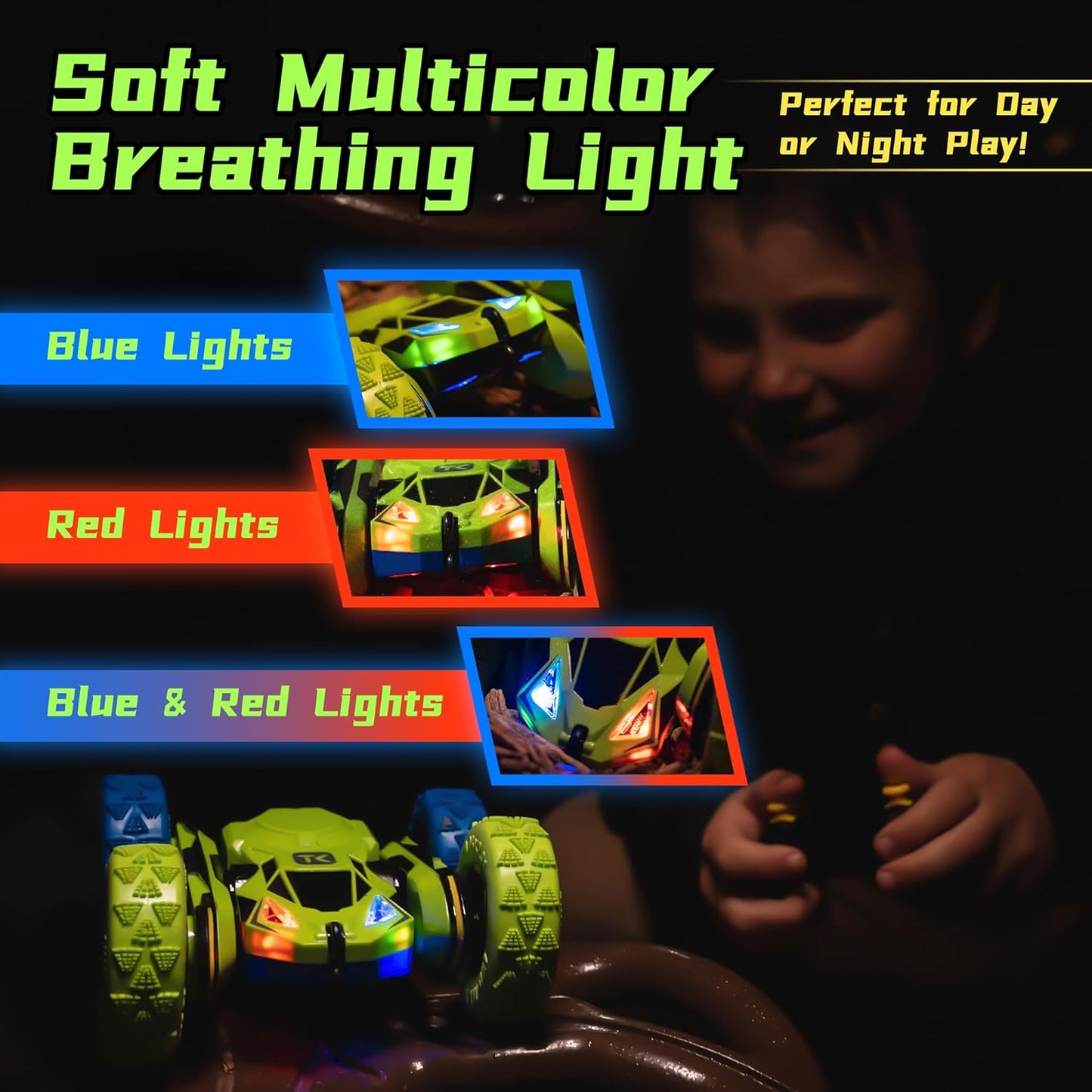 Threeking RC Stunt Cars Remote Control Car