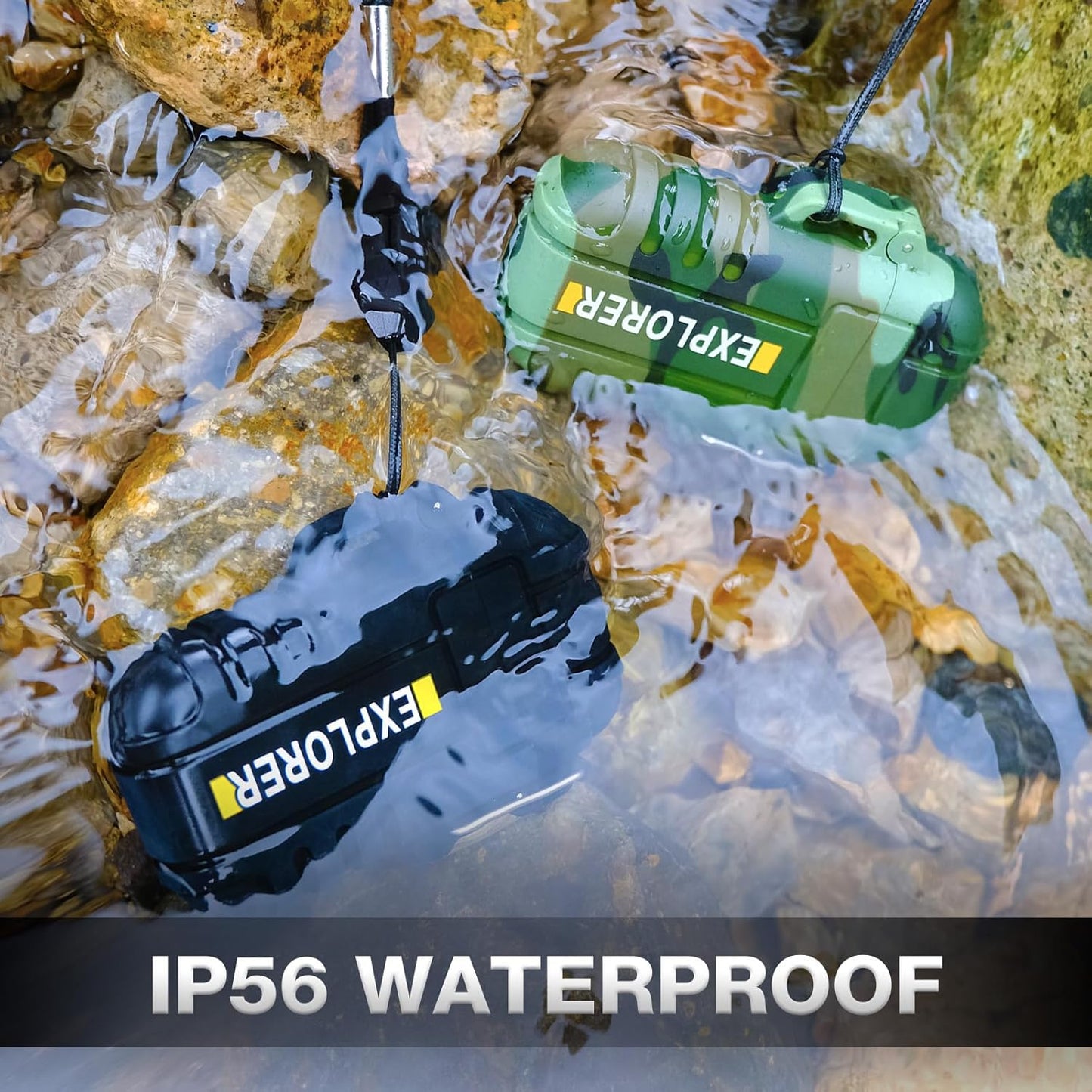 2 Pack Waterproof Lighter Outdoor Windproof Torch Lighter