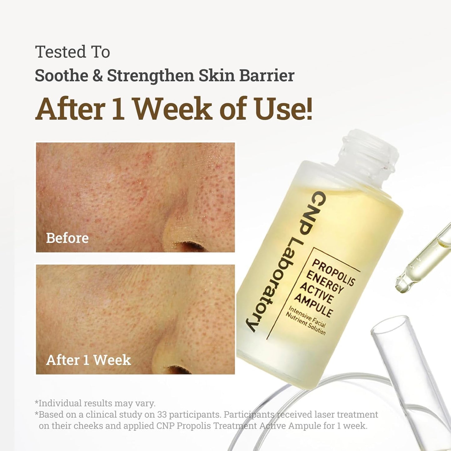 CNP Honey Glow Serum - Hyaluronic Acid & Propolis for Hydrating