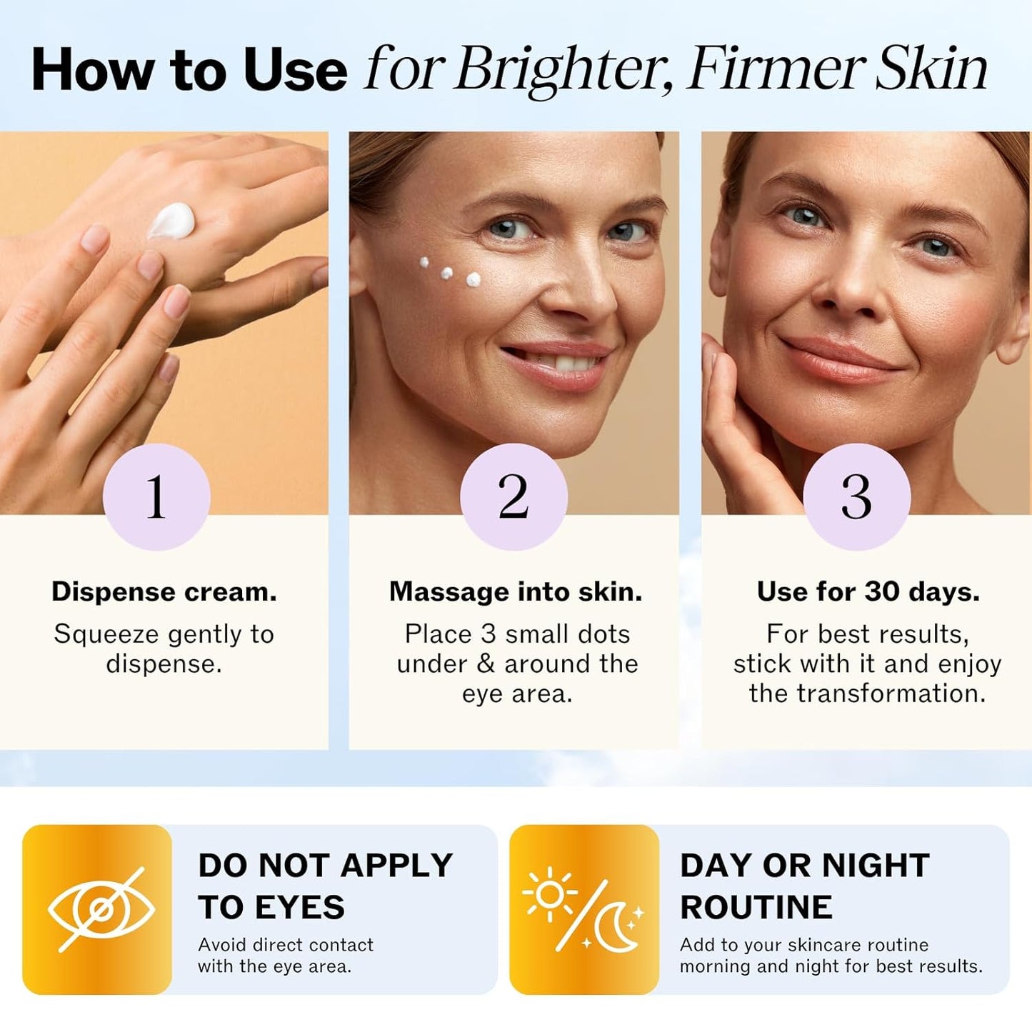 Lilyana Naturals Eye Cream for Dark Circles and Puffiness