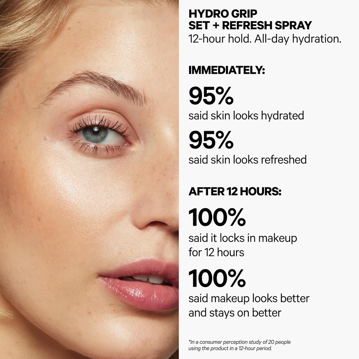 Milk Makeup Hydro Grip Set + Refresh Spray with Hyaluronic Acid