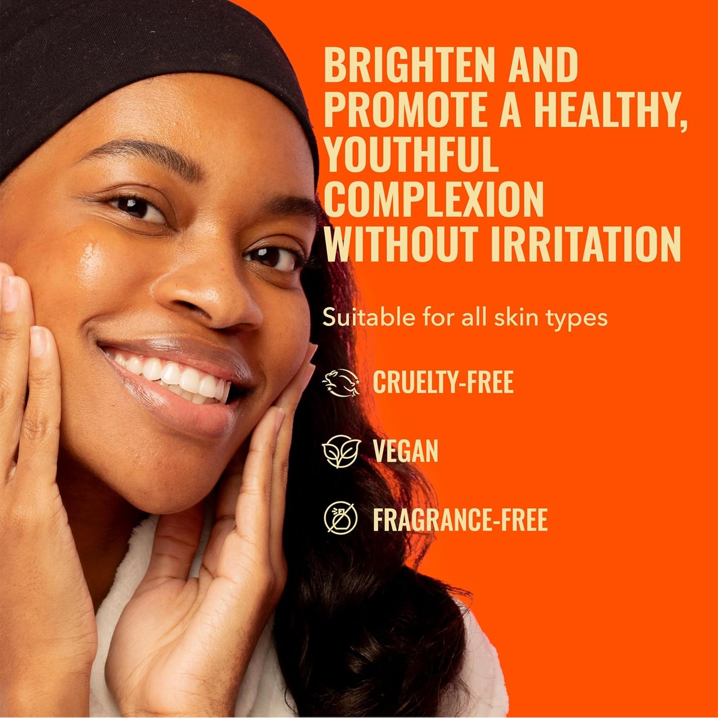 Good Molecules Daily Brightening Serum - Hyaluronic Acid Serum with Beta Arbutin to Target Dark Spots - Brightening and Anti-Aging Skin Care for Face