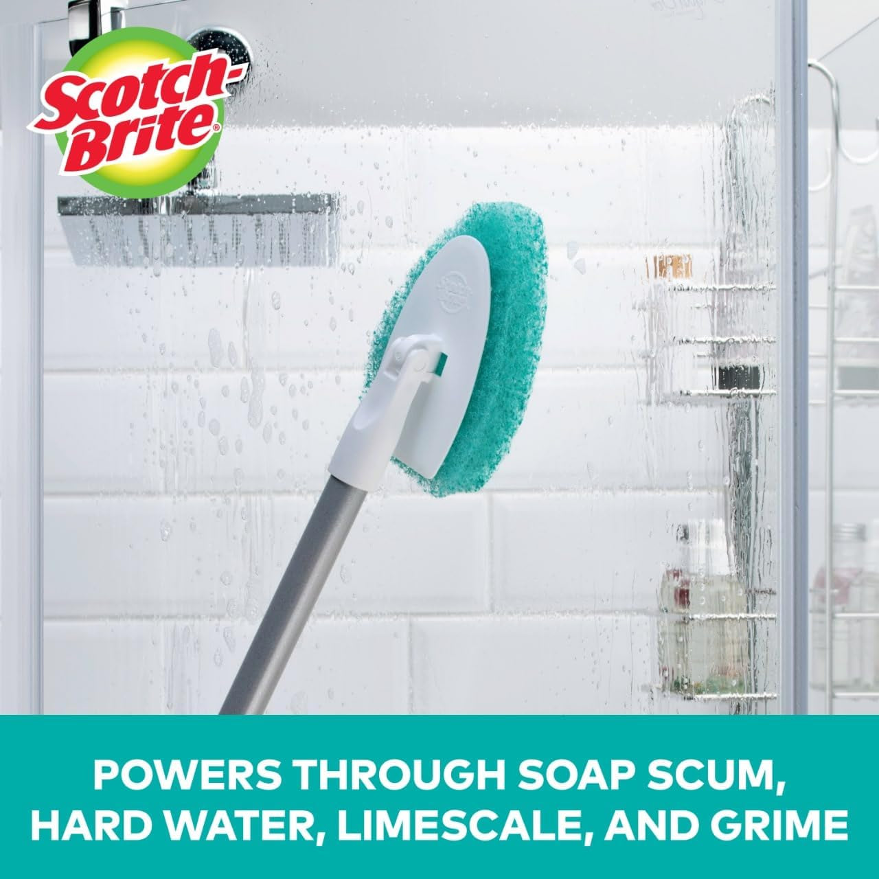 Scotch-Brite Extendable Tub & Tile Scrubber Kit