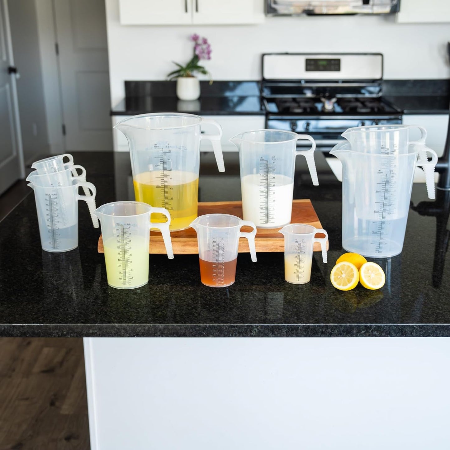 One Gallon 128Oz Measure Pitcher - Convenient Conversion Chart