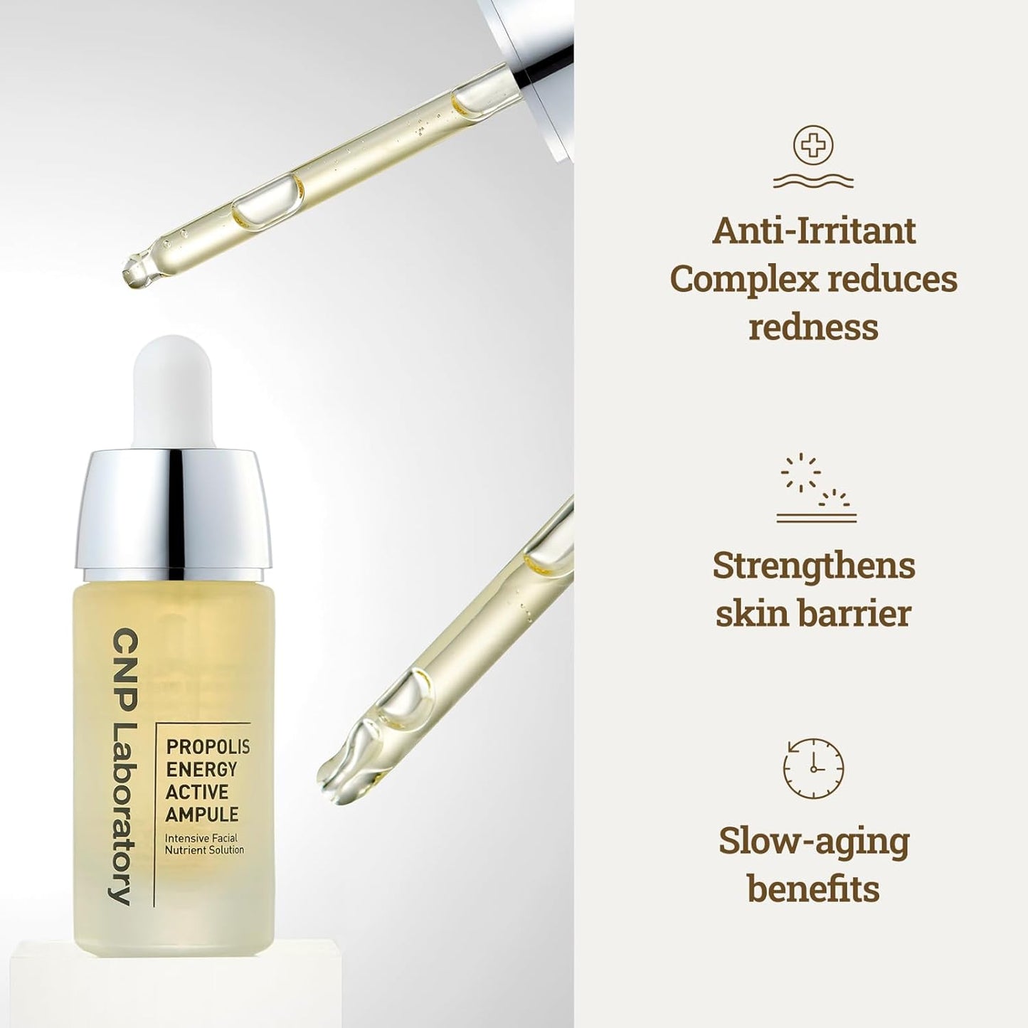CNP Honey Glow Serum - Hyaluronic Acid & Propolis for Hydrating