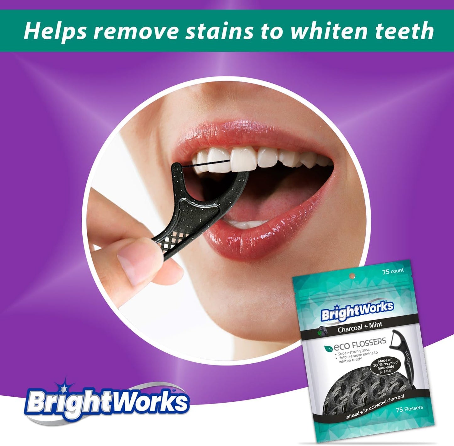 Brightworks ECO Sustainable Floss Picks