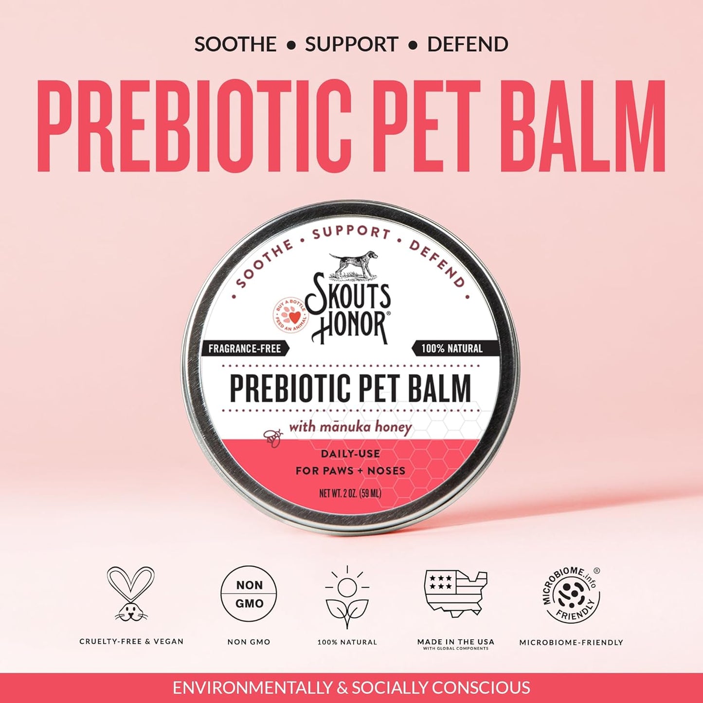 SKOUT'S HONOR Prebiotic Pet Balm