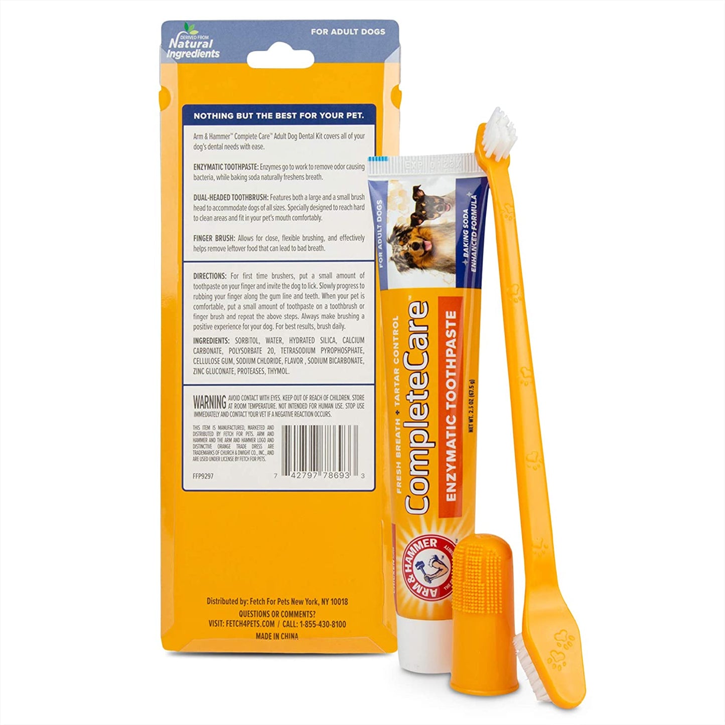 Arm & Hammer Complete Care Dog Dental Kit