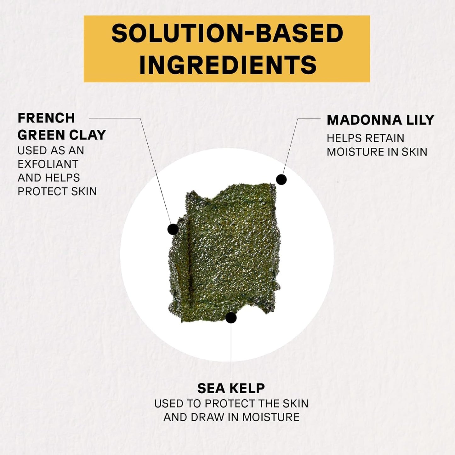 Acure Brightening Facial Scrub - Exfoliating Face Wash, Gentle Daily Scrubber & Exfoliator for Women & Men for Radiant Skin, Cleansing Wash with Sea Kelp & French Green Clay - 4 Fl Oz