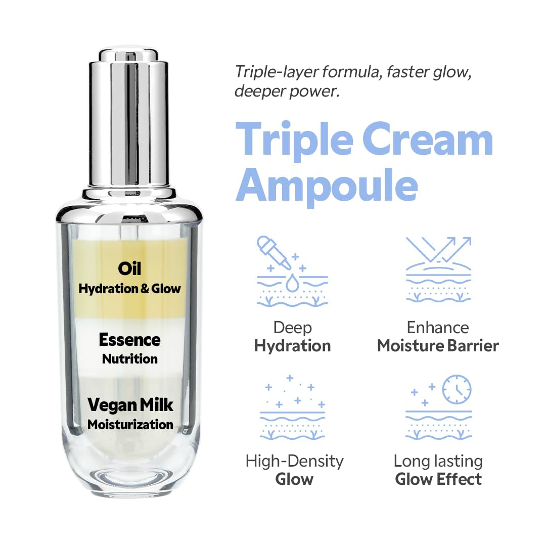 TIRTIR Ceramic Milk Ampoule (1.35 Fl Oz)