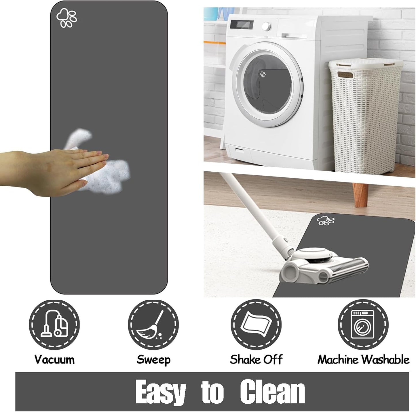 unique Large Pet Feeding Mat