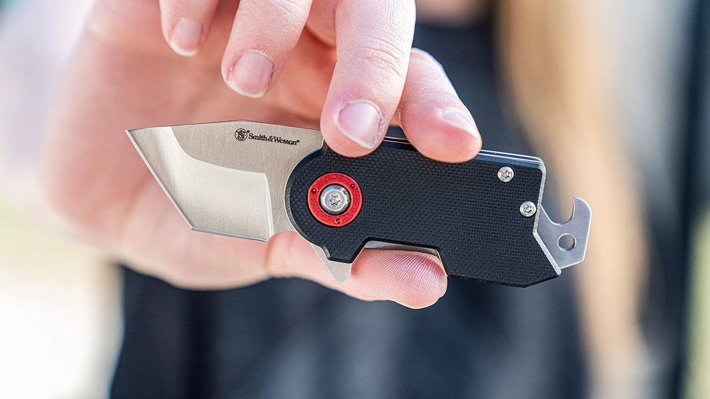 Smith & Wesson Benji 2.5In High Carbon S.S. Folding Keychain Knife