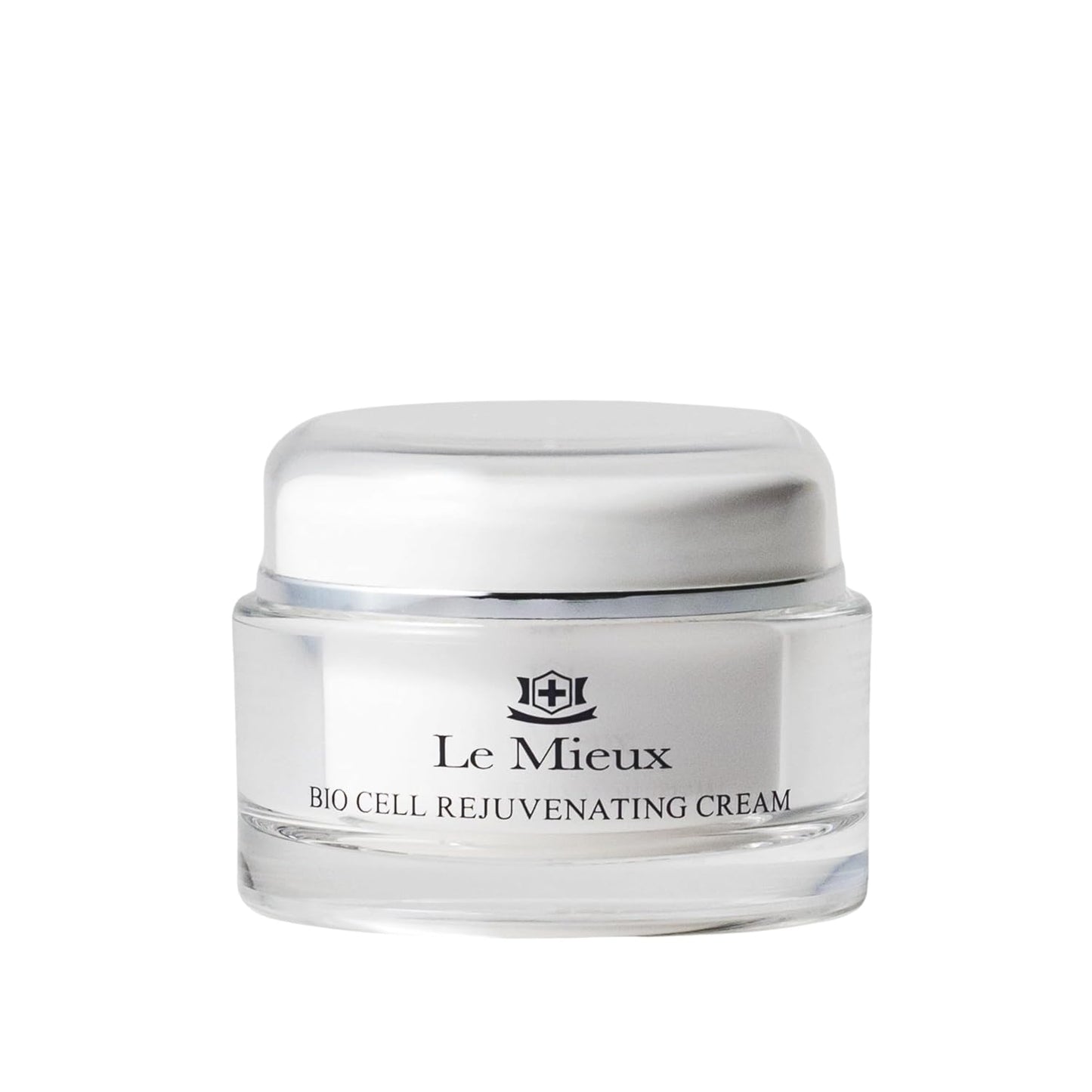 Le Mieux Bio Cell Rejuvenating Cream - Triple Peptide Facial Moisturizer with Hyaluronic Acid, Squalane & Rose Hip, Night & Day Cream for Face & Neck, No Parabens or Sulfates (1.75 Oz / 52 Ml)