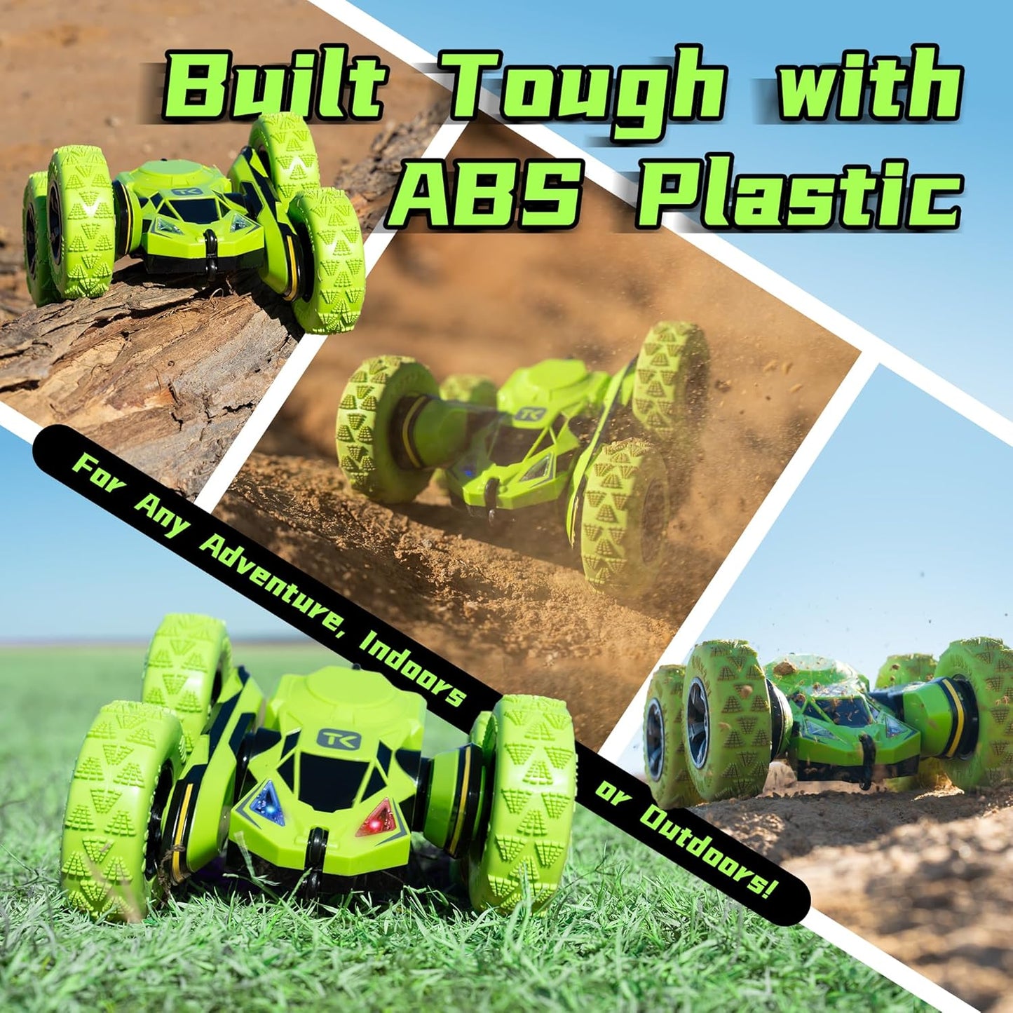 Threeking RC Stunt Cars Remote Control Car