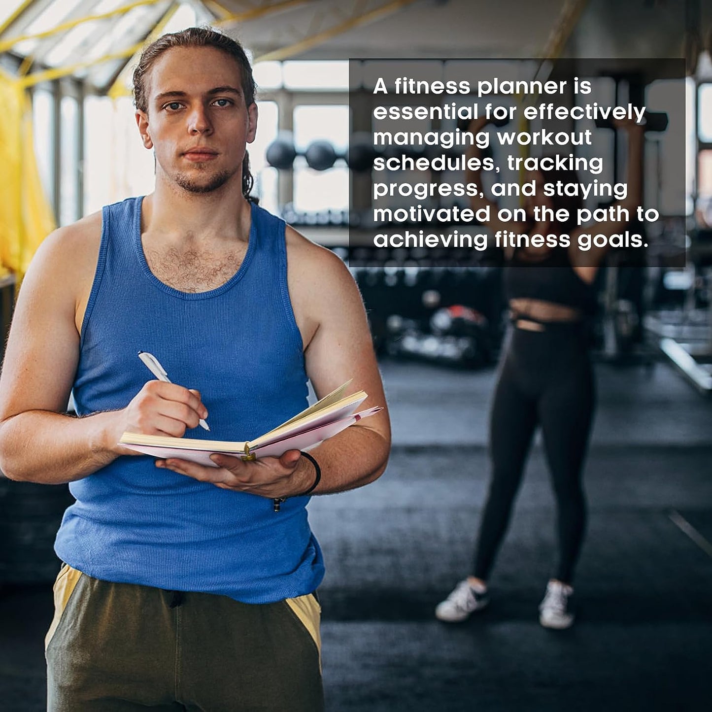 Fitness Workout Journal for Women & Men, A5(5.5" X 8.2") Workout Log Book Planner for Tracking, Progress, and Achieving Your Wellness Goals-Pink