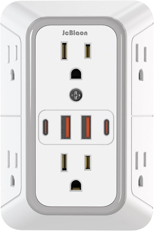 Jcblaon Outlet Extender Surge Protector